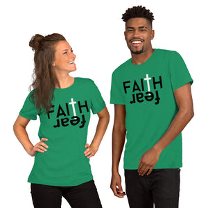 Faith Over Fear Short-Sleeve Unisex T-Shirt