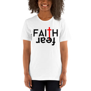 Faith Over Fear Short-Sleeve Unisex T-Shirt