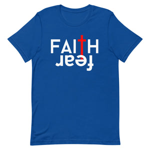 Faith Over Fear Short-Sleeve Unisex T-Shirt